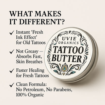 Uvie Tattoo Butter - The Realest Aftercare